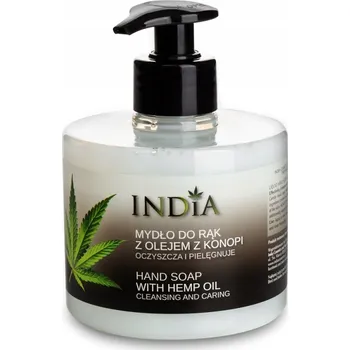 Mýdlo Mýdlo na ruce India Cosmetics MÝDLO na RUCE s KONOPNÝM OLEJEM 300 ml