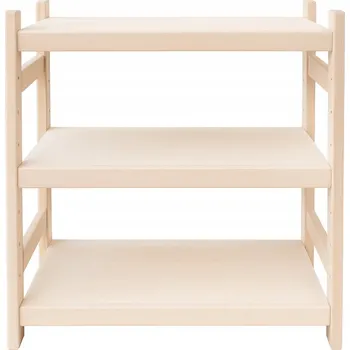 Knihovna Regál Stolarstwo Wochnik 50 cm x 60 cm x 33 cm buk tmavý