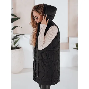 Dámská vesta Černá prošívaná vesta WELIA TY3294 Velikost: L