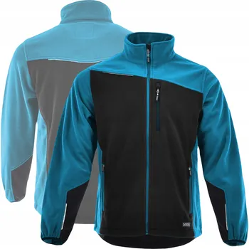 Pracovní obuv SOFTSHELLOVÁ BUNDA COMFORT PLUS VĚTRUODOLNÁ tmavě šedo-modrá SARA vel. M