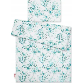 Povlečení Sada povlečení pro děti s výplní 135x100 cm - eukalyptus mint