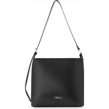 Kabelka Černá polyester taška kabelka přes rameno Nobo