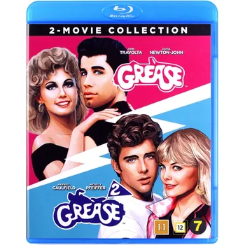 Blu-ray film Grease 1-2 Blu-ray disk