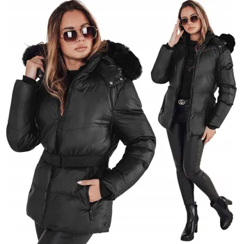 DStreet dámská prošívaná bunda s odepínací kapuce TY4981 velikost XL