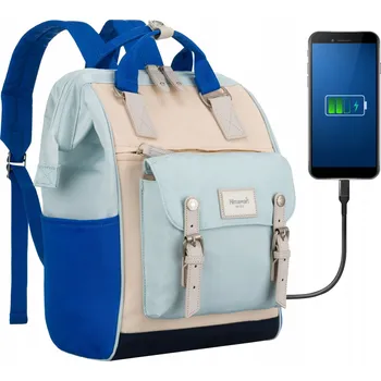 Městský batoh Vícebarevný školní batoh Himawari