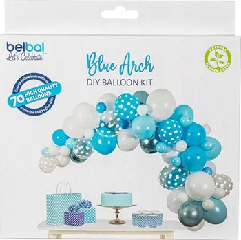 Balónek Sada balónků na girlandu modrá - 70 ks