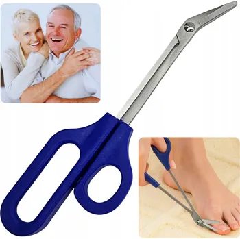 Nůžky na nehty u nohou pro seniory s dlouhými ergonomickými rukojeťmi na pedikúru