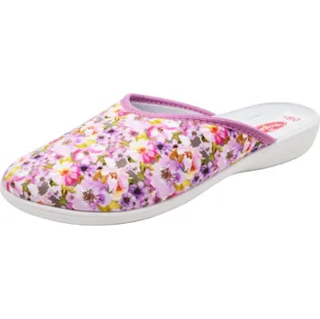 Dámské pantofle Dámské domácí pantofle ROGALLO 29524 růžové květy vel. 39