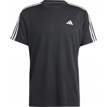 Pánské tričko adidas Tričko Pánské tréninkové sportovní Kulatý výstřih IB8150 Černá XL