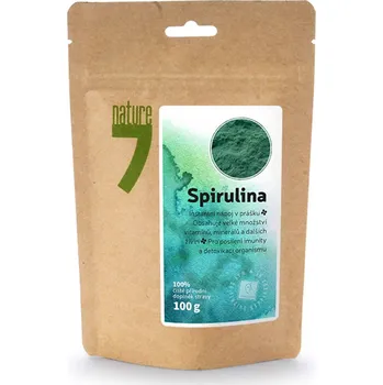 Přírodní produkt Spirulina - nápoj v prášku 100g, Nature7 560702
