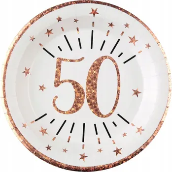 Talíř Talířky Santex Narozeniny 23 cm 10 ks