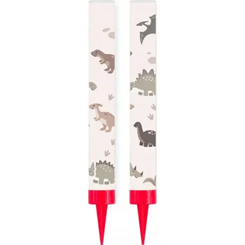 Dortová svíčka Dortová fontána Dinosauři dortový ohňostroj 12cm Narozeninové 2 ks