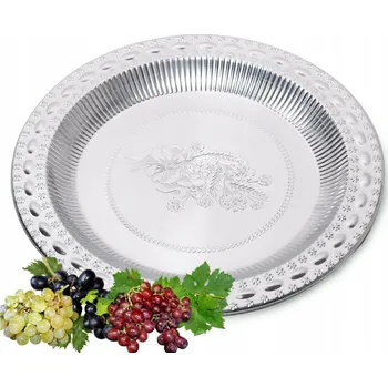 SERVÍROVACÍ PODNOS 35 cm TALÍŘ PATERA OCELOVÝ