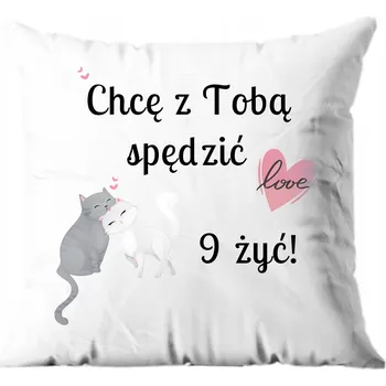 Povlak na dekorativní polštářek Povlak na polštář 9 životů Valentýn 38 Cm