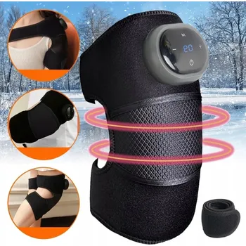 Bezpečnostní kamera MASÁŽNÍ PŘÍSTROJ NA KOLENA LOKTY RAMENA S NAHŘÍVÁNÍM A BATERIÍ 1500MAH, 5 ÚROVNÍ INTENZITY