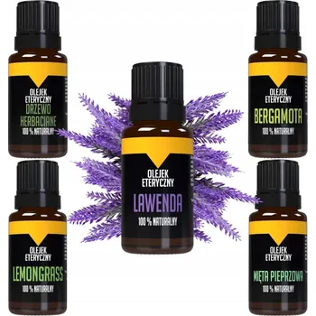 Esenciální oleje do sauny Sada vůní 10ml x5