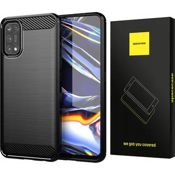Pouzdro na mobilní telefon Zadní Kryt Spacecase pro realme 7 Pro, černý