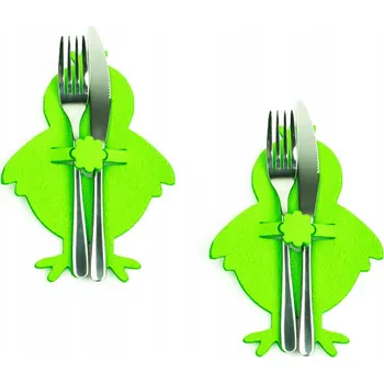 Příbor Pouzdro na příbory s motivem Velikonočního Kuřátka, 21 cm