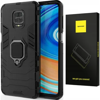Pouzdro na mobilní telefon Zadní Kryt Spacecase pro Xiaomi Redmi Note 9 Pro, Redmi Note 9s, černý