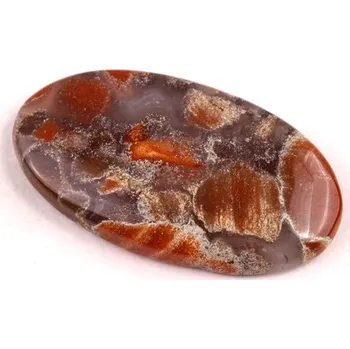 Přírodní kámen Kabošon Jaspis Tabu č.6886 (34x19x5mm)