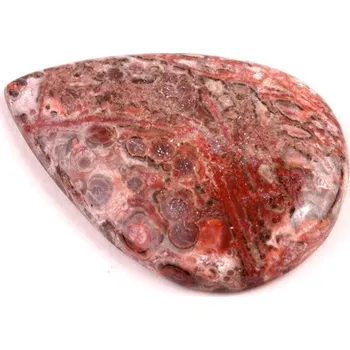 Přírodní kámen Kabošon Jaspis Leopard Skin č.6950 (34x25x5mm)