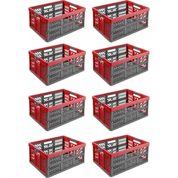 Nákupní košík Nákupní košík plast červený