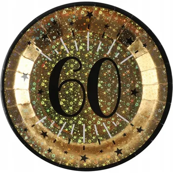 Talíř Talířky Santex Narozeniny 23 cm 10 ks