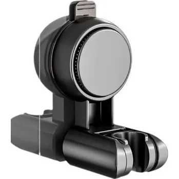 Sprchový držák Držák sprchové tyče, rychlá instalace, odnímatelný držák ruční sprchy, černý