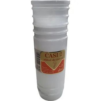 Svíčka Olejová Náplň Do Hřbitovních Svíček Casi 200G Doba Hoření 72H