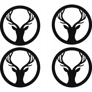 Obraz Kulatý plst podložka 10 x 10 cm