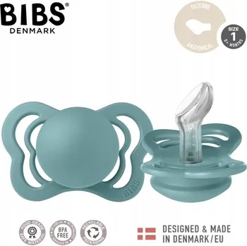 dudlíky Silikonový Dudlík Bibs kulatý 0 +