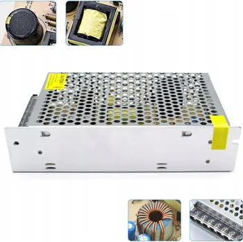 Transformátor NAPÁJECÍ ZDROJ PRO LED PÁSEK LIŠTU MODULOVÝ TRANSFORMÁTOR 120W 12V
