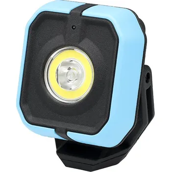 Svítilna Dílenská lampa 10W COB LED, 1000 lm + 3W LED 350 lm, akumulátorová