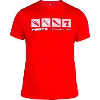 Pánské tričko Tričko červené - vel. L FESTA