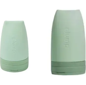 Cestovní taška 2x Cestovní lahvičky do letadla do příručního zavazadla, 60 Ml + 90 ml, zelené