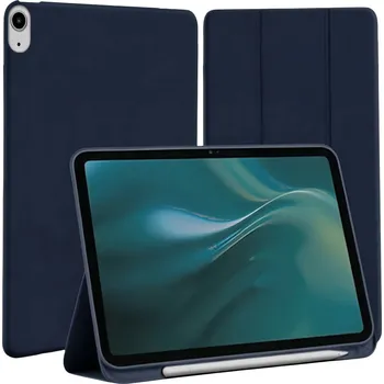 Pouzdro na tablet Pouzdro Etteri pro Apple iPad Air 10,9" tmavě modré
