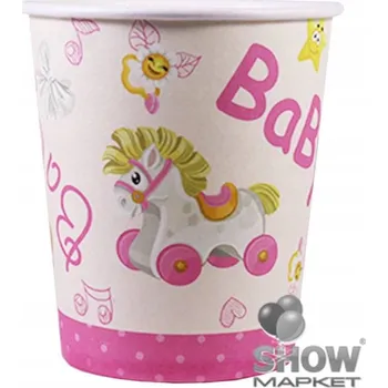 Papírové Kelímky pro holčičky (10 ks )