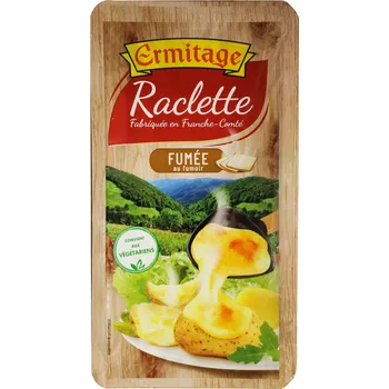 CZ distribuce ERMITAGE Raclette uzený sýr plátky chlaz. 200 g
