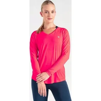 Y7648 Dare 2B Discern T-Shirt Pure Pink Dámské tričko s DLOUHÝM RUKÁVEM 3XL