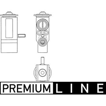 Ventil klimatizace Expanzní ventil klimatizace MAHLE ORIGINAL AVE 130 000P