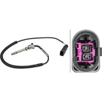 Čidlo automobilu Čidlo teploty výfukových plynů HELLA 6PT 358 181-501