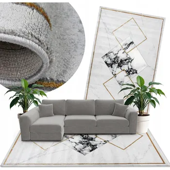 Koberec Moderní koberec do obýváku Diamond, MÓDNÍ koberec 80x150 s MĚKKÝM vlasem