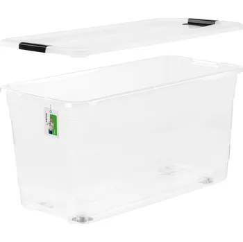 Úložný box Keeper Konrad Krabička na kolečkách s víkem 83 l