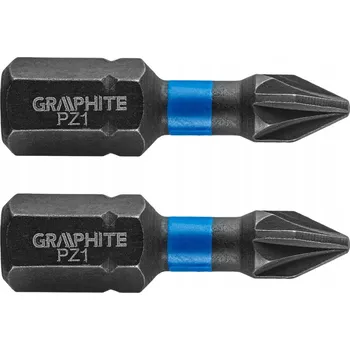 Bit Graphite Rázové bity PZ1 25mm 2ks