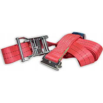 Upínací popruh Upevňovací popruh pro kotvicí lištu Combi chladírenský, zacvakávací, transportní 50 mm, 4 m