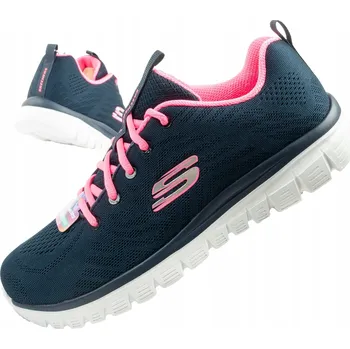 Dámská obuv SKECHERS Dámské sportovní boty GRACEFUL GET CONNECTED Tmavě modré 41 EU