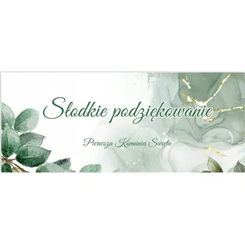 samolepka Samolepky na personalizované krabice na dorty, 8 ks