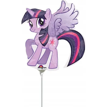 Balónek Amscan Fóliový balónek na tyčce My Little Pony - 31 cm - 1 ks