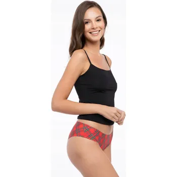 Kalhotky BRAZILSKÉ KALHOTKY JULIMEX SKOTSKÁ KOSTKA SCOTCH BRAZIL L