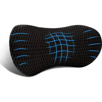 Polštář ORTOPEDICKÝ POLŠTÁŘ BEDERNÍ PRO SPANÍ DO AUTA NA SEDADLO PAMĚŤOVÁ PĚNA